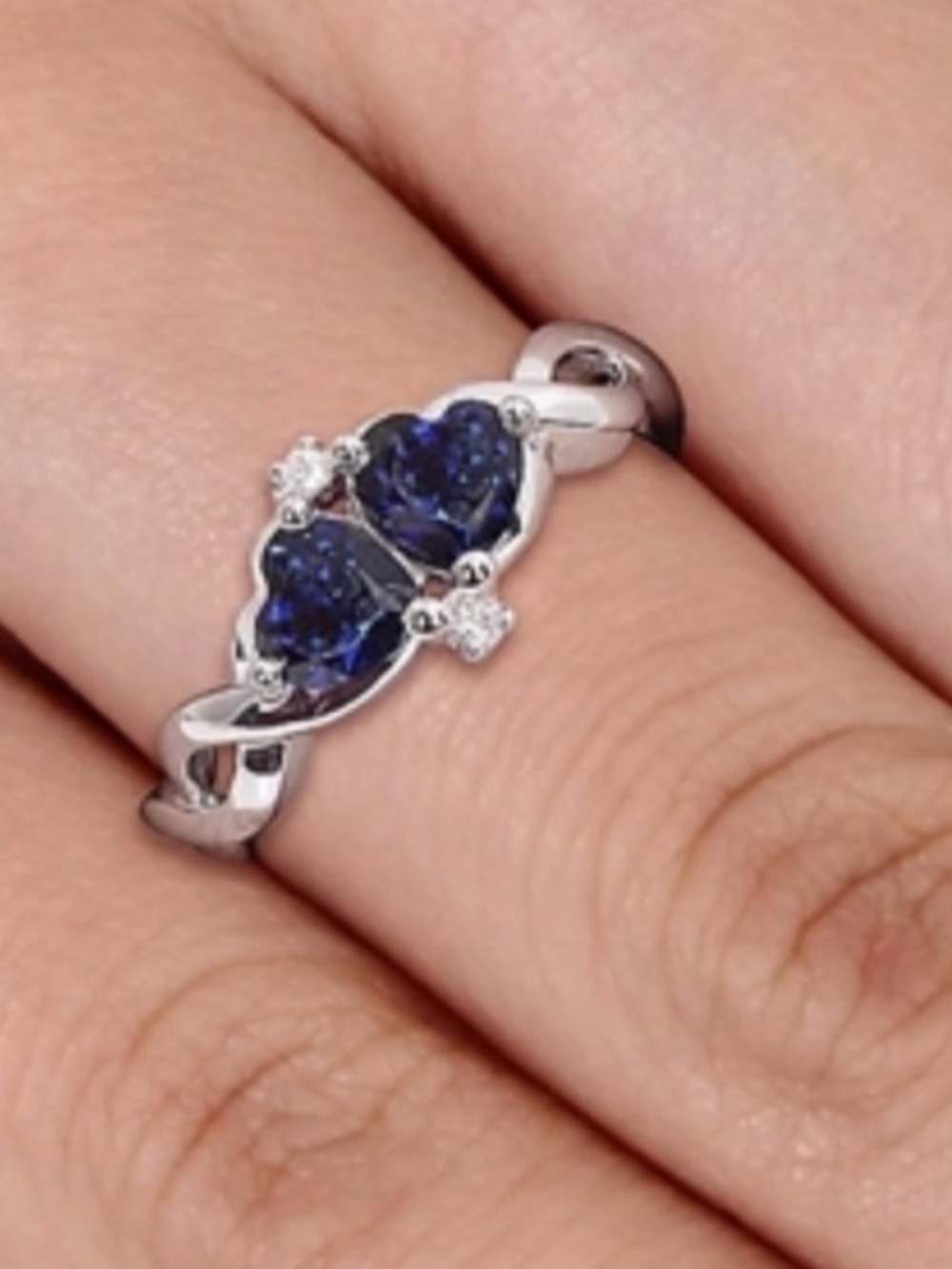 🕊️🕊️Zales Heart Infinity Ring - Picture 5 of 7